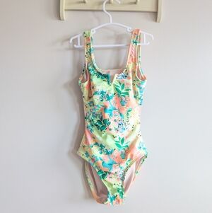 Art Class Floral Swimwear in Pastel Hues